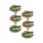 Gator Head Triple Drop Earrings