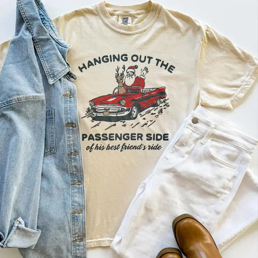 Santa Passenger Side Shirt