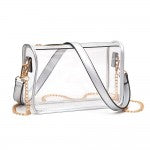 Clear Gameday Women's Stadium Approved Crossbody Bag