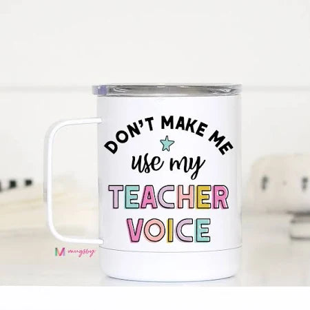 Teacher Travel Mug Teacher Voice