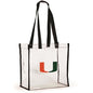 University of Miami clear stadium tote