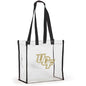 UCF clear logo tote. Stadium Approved