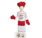 Christmas child's apron with accessories