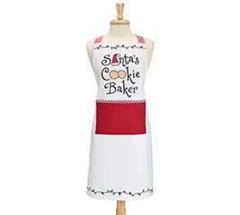 Christmas Santa Cookie Baker Apron